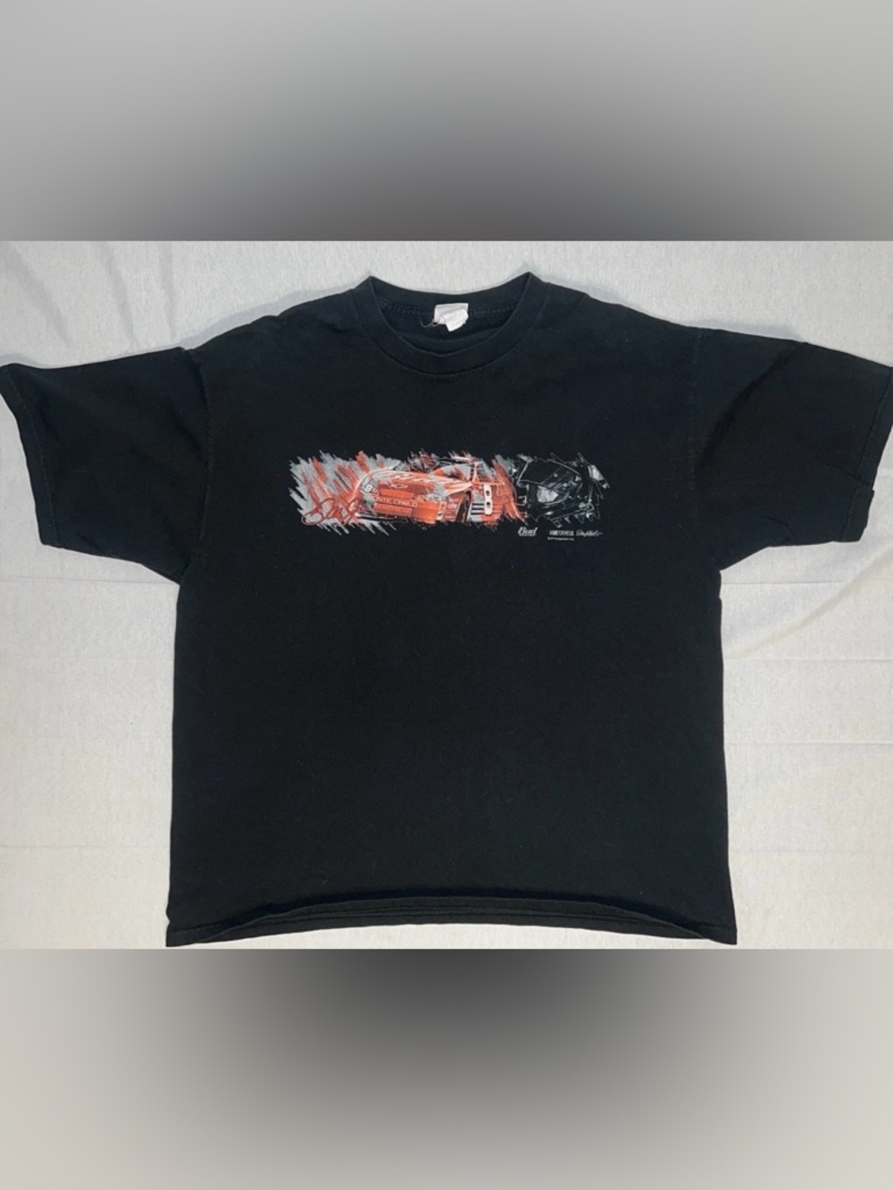 Vintage 90’s Dale Earnhardt jr Monte Carlo #8 T-Shirt size XL BBQ Dad Vibes